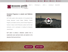 Tablet Screenshot of mjti.org